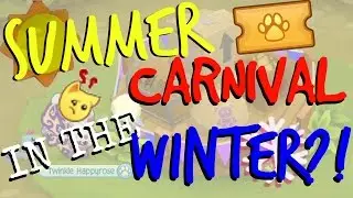 Animal Jam SUMMER CARNIVAL IN WINTER!? | Weekly Speseal #1