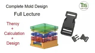 Complete Mold Design for Plastic Bag Clip/Hindi