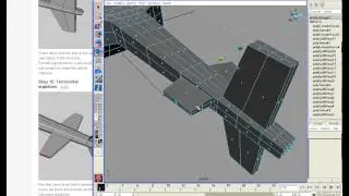 How to model a simple helicopter in Maya (Polygon Modeling)