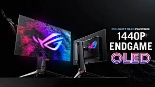 Asus Unveils 240hz OLED PG27AQDM ENDGAME Monitor + LG 27GR95QE Brightness Level Update