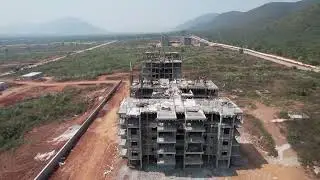 Close Arial View of Buildings 15-02-2025