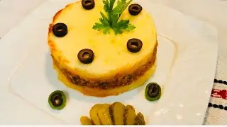 #297♥ MUSACA DE CARTOFI PIURE CU DOVLECEL ȘI TON ♥ O REȚETĂ DELICIOASĂ ȘI UȘOR DE PREGĂTIT ♥