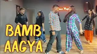 Bamb Aagya | Jasmine sandals | Gur Sidhu | Bhangra Fusion |  choreography | The Dance Mafia |