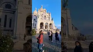 BEAUTIFUL SACRÉ COEUR, PARIS 🙌🏾 #paris #travelshorts #shorts #parisshorts #sacrécoeur