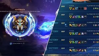 Wild Rift Valhalla | RANK 1 NA 80% WINRATE SOV 1v9 CARRY - Rank 1 Jungle