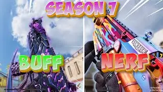 Season 7 Buffs & Nerfs in CODM! 💥 | Gun Changes You Need to Know! 🎯 