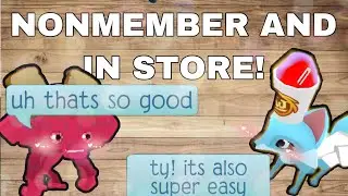 AJPW IN STORE bedroom AND nursery |animal jam den decorating|
