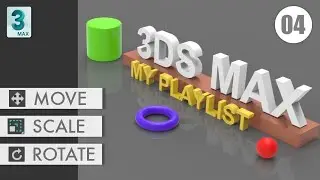 Move & Rotate tool in 3Ds Max