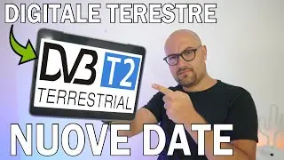 nuove date DIGITALE TERRESTRE DVB-T2 - 20 OTTOBRE 2021