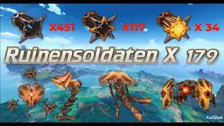 Genshin Impact Farmroute: Ruinensoldat X179 Chaos Oculus X34 Chaos Achse X117 Chaos Vorrichtung X451