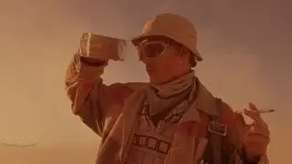 Fear And Loathing In Las Vegas - Desert Race Scene HD