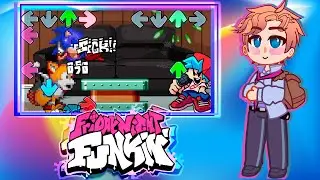 FNF react Friday Night Funkin' VS Dorkly Sonic For Hire V1 FULL WEEK | Funkin' for Hire Tails/Mario