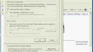 Using a PAC file in IE8