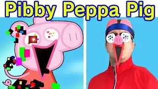 Friday Night Funkin' VS Corrupted Peppa Pig in real life | Pibbified Pig (Come Learn With Pibby)