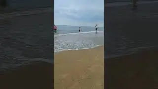 Пляж Анапы в Июне