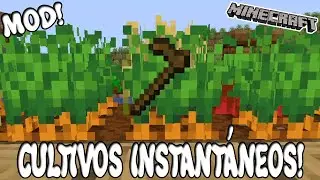 CULTIVOS INSTANTÁNEOS! Minecraft 1.19.4 MOD RIGHTCLICKHARVEST!