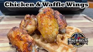 Easy Chicken Waffle Wings Air Fryer Recipe