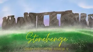 Stonehenge   Spray paint art