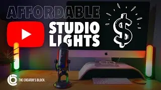 AFFORDABLE! YouTube RGB Studio Lights // Aputure & Nanlite Alternatives?