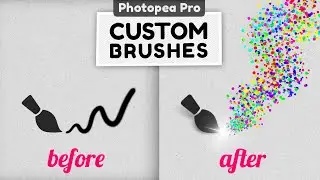 Create a Custom Brush from Scratch in Photopea (Step by Step Tutorial)