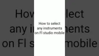 things you should know on FL studio mobile#shorts