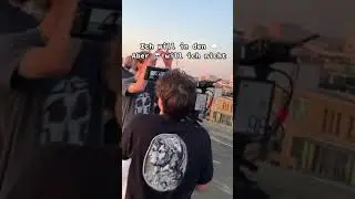 Videodreh mit makko & t-low! Wer will "ich will"? #shorts