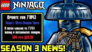 NEW Season 3 Jay/Rogue UPDATE! ⚡ Ninjago Dragons Rising Season 3 News! Ninjago 2025 Summer Sets!