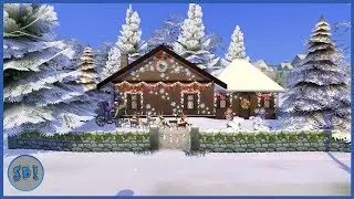The Sims 4 : Santa's Grotto | Speed Build |