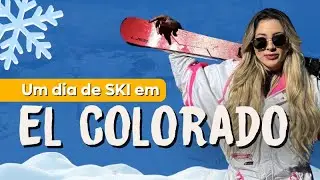 Diário de uma brasileira no Chile Ep.3 | Ski day em El Colorado | Melhor estação de ski do Chile