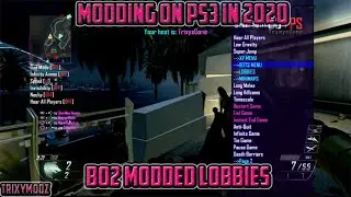 MODDING ON PS3 IN 2020 ... - BO2 MODDED LOBBIES !