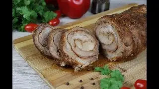 Вкуснейший мясной рулет