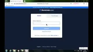 Blockchain wallet does not work