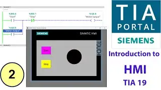 TIA Portal tutorial how to connect HMI to PLC | SIEMENS PLC Programming tutorial for beginners.