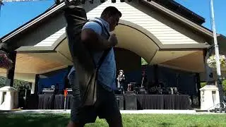 Everett Smithson Band at 2024 Rock Bend Folk Festival in St. Peter, MN.