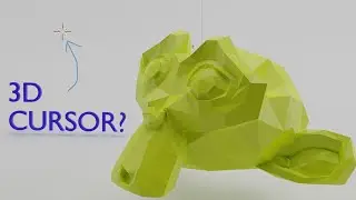 WTF is a 3D Cursor?! [Beginner's Guide] - Blender 2.8 for 3D Print Design (2020)