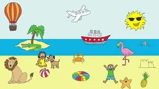 My summer vacation - short animation by HUE