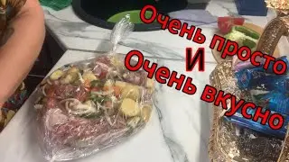 Были на кладбище! Приготовили вкусный ужин!