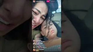 Yailin llora en un envío porque su hija Cattaleya no la quiere 