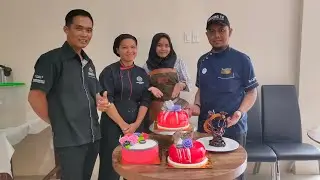 CAKE DECORATION MINIMALIS || LKS NASIONAL 2023 PATISSERIE AND CONFECTIONERY|| SMK GELORA JAYA