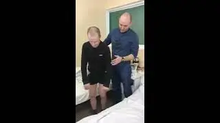 После перелома позвоночника, встал и начал ходить!