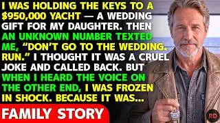 A Stranger Texted Me, “Don’t Go To Your Daughter’s Wedding. Run.” When I Called Back, I Heard…