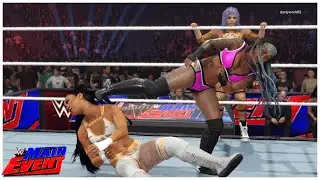 WWE 2K24 MAIN EVENT KAYDEN CARTER & KATANA CHANCE VS THE WAY