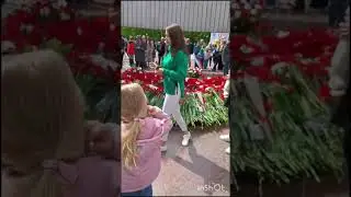 9 Мая! Парк Победы.Мы на танке. Вечный огонь🔥.