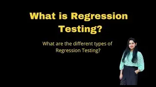 What is Regression Testing? Types of Regression testing | Process in Agile with example explained