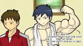 Intentions - Muscle bromance comic