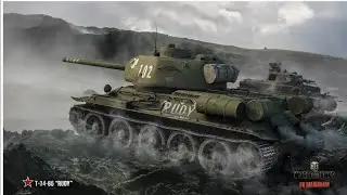 Сколько фармит Т-34-85 Rudy в WOT BlitZ