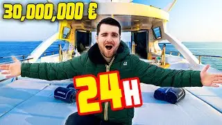 On vit 24H sur un YACHT à 30 MILLIONS d’Euros ! (+ un cache cache de riche)