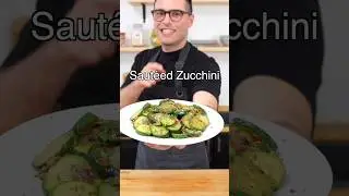 Sautéed Zucchini (side dish, pasta & pizza topping)
