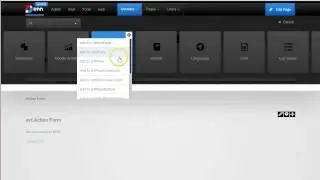 Hide forms behind texts and links in Action Form 3.2