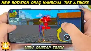 Rotation drag Handcam | Rotation Drag In Free Fire Handcam | rotation drag one tap headshot trick
